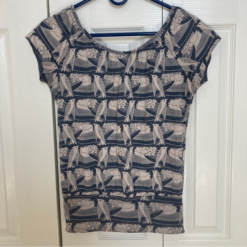 Charlotte vintage open back top, M
